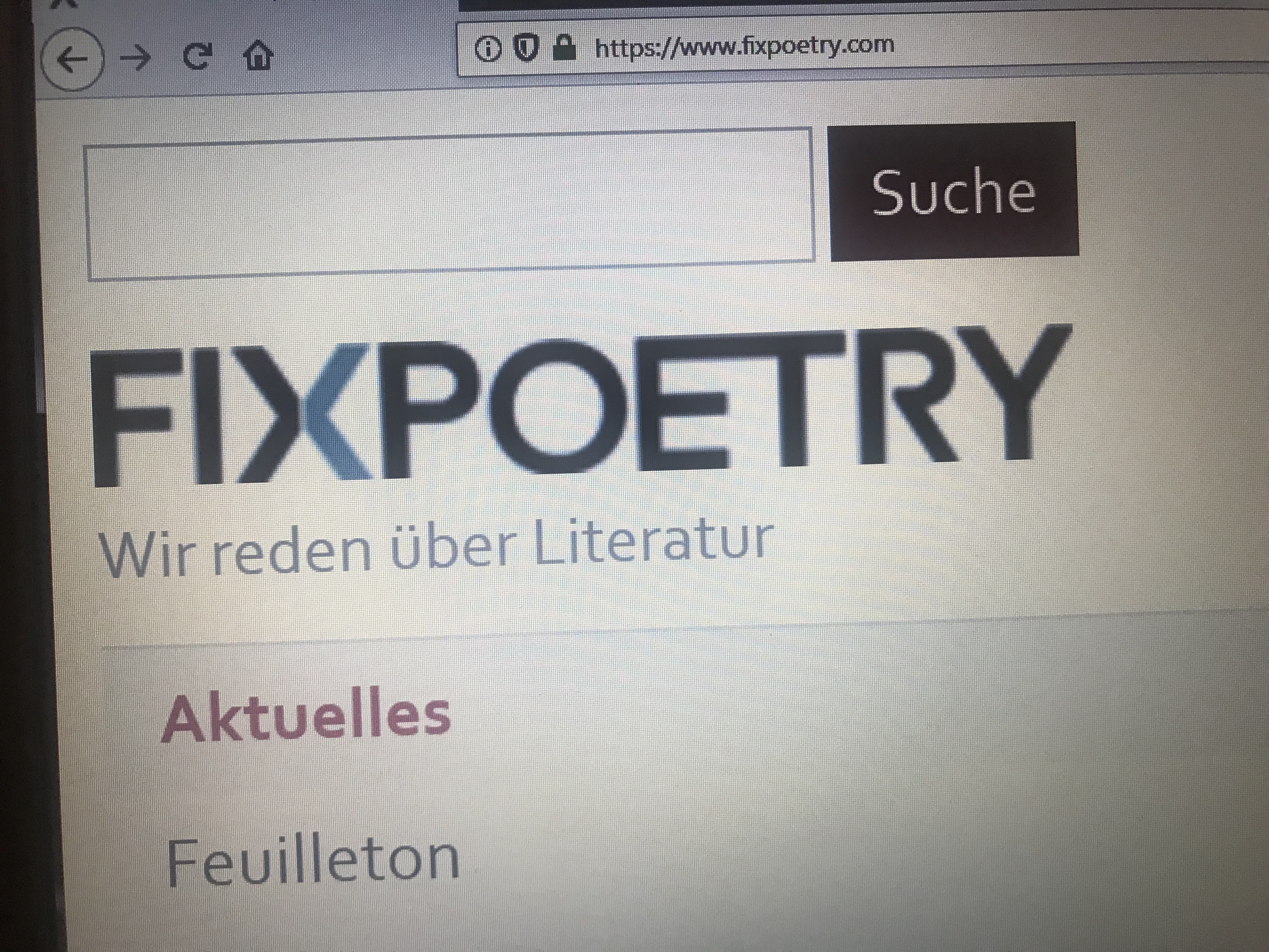 fixpoetry